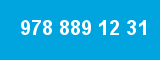 978 889 12 31 978 889 12 31